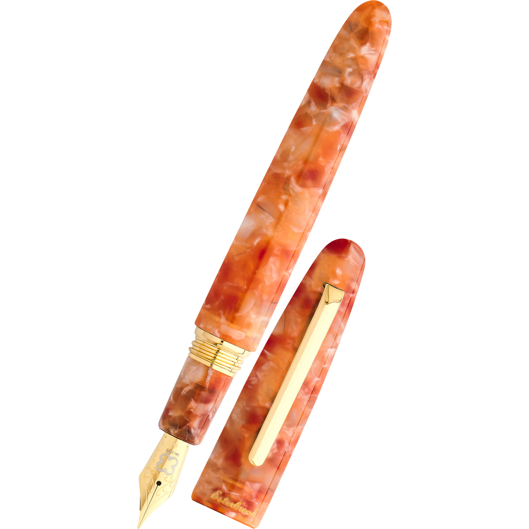 Esterbrook Estie Fountain Pen - Petrified Forest - Gold Trim (Oversized)-Pen Boutique Ltd