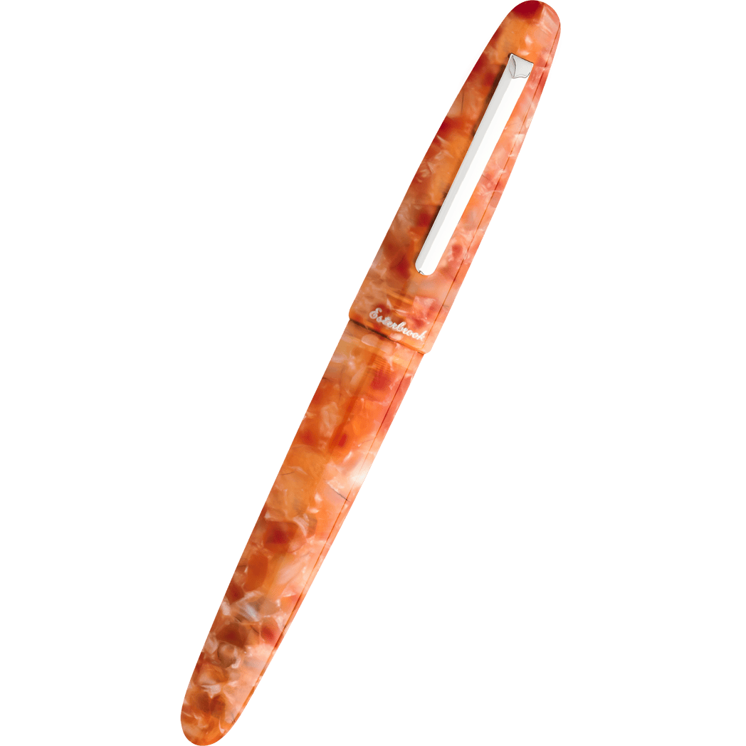 Esterbrook Estie Fountain Pen - Petrified Forest - Palladium Trim (Oversized)-Pen Boutique Ltd