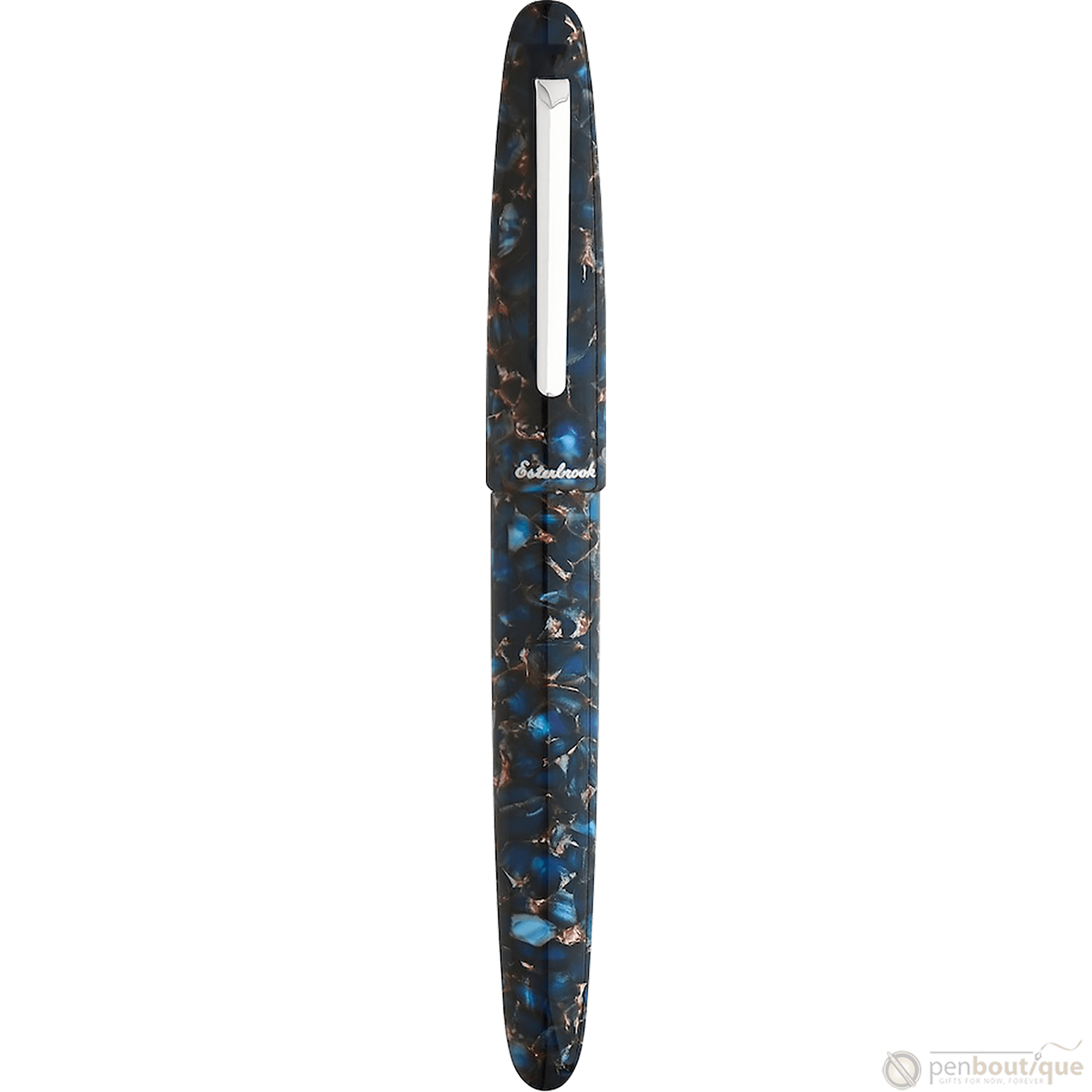 Esterbrook Estie OS Fountain Pen - Nouveau Bleu - Palladium Trim - Pen Boutique Ltd