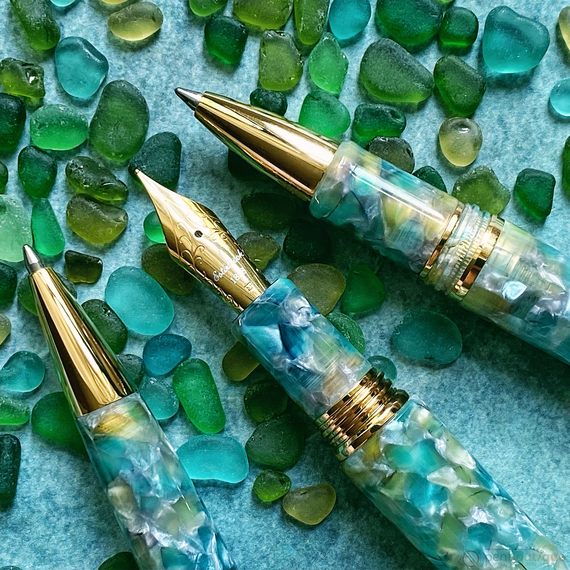 Esterbrook Estie OS Fountain Pen - Sea Glass - Pen Boutique Ltd