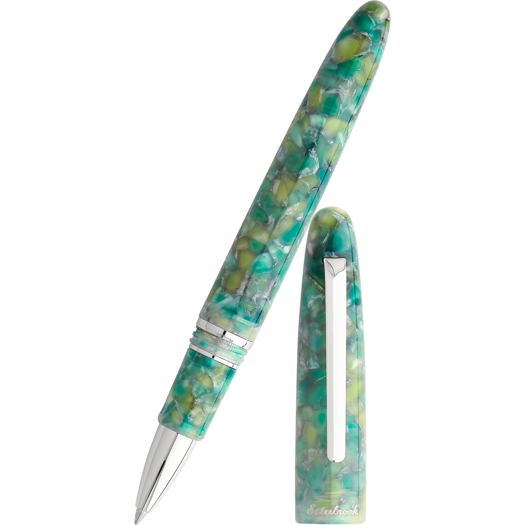 Esterbrook Estie Rollerball Pen - Sea Glass - Palladium Trim-Pen Boutique Ltd
