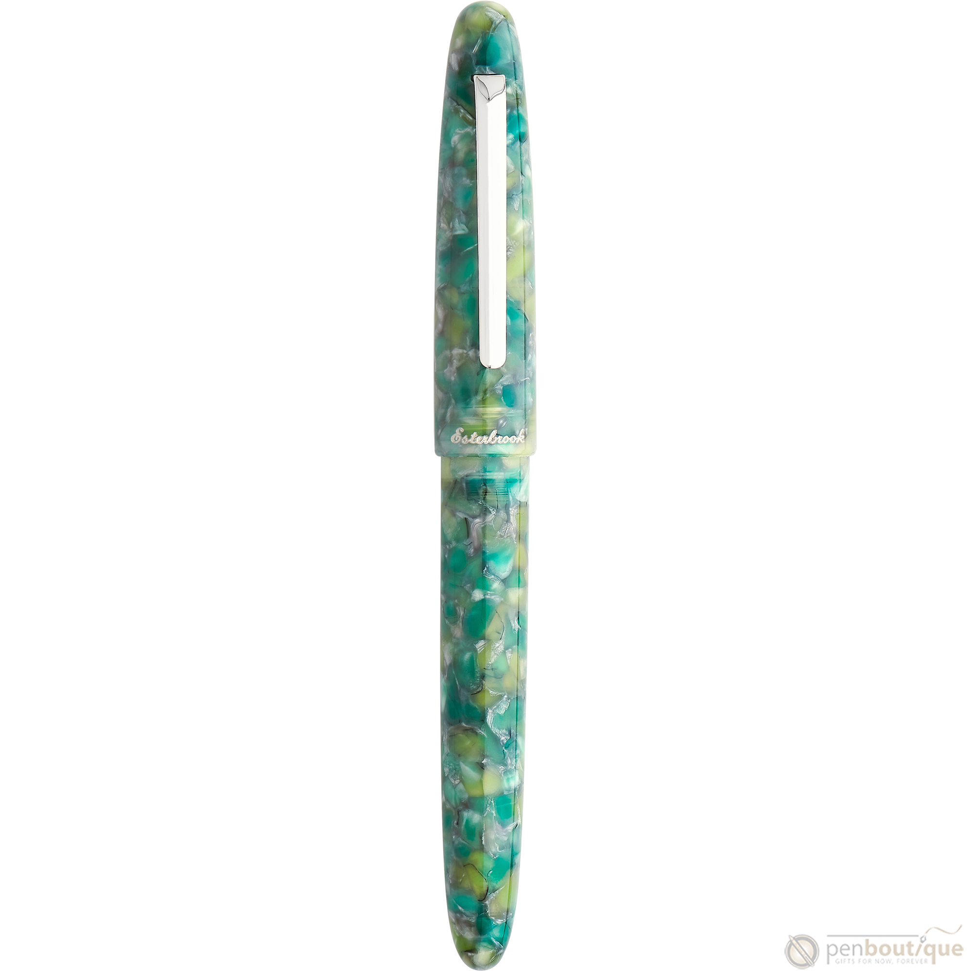 Esterbrook Estie Rollerball Pen - Sea Glass - Palladium Trim-Pen Boutique Ltd