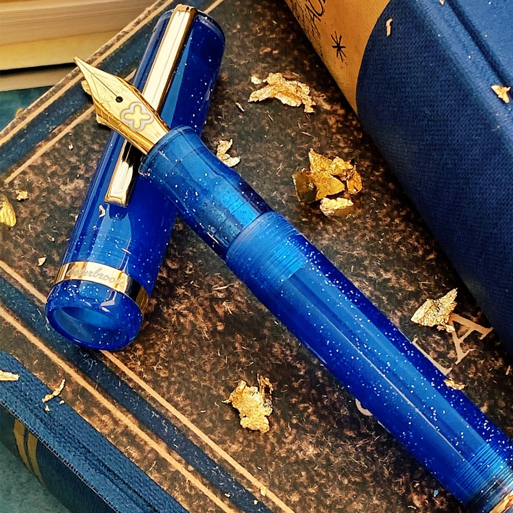Esterbrook JR Fountain Pen - Fantasia - Limited Edition - Gold Trim - Pocket-Pen Boutique Ltd