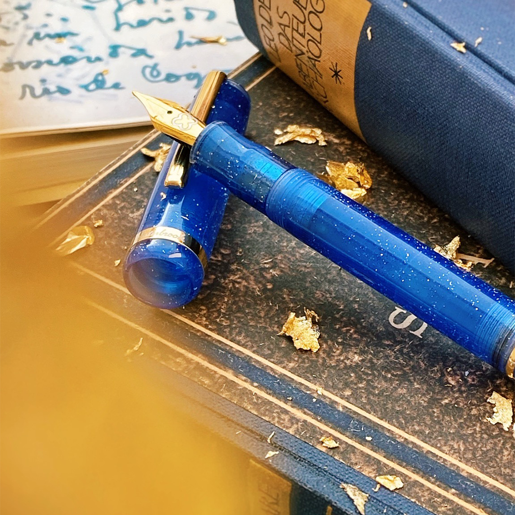 Esterbrook JR Fountain Pen - Fantasia - Limited Edition - Gold Trim - Pocket-Pen Boutique Ltd