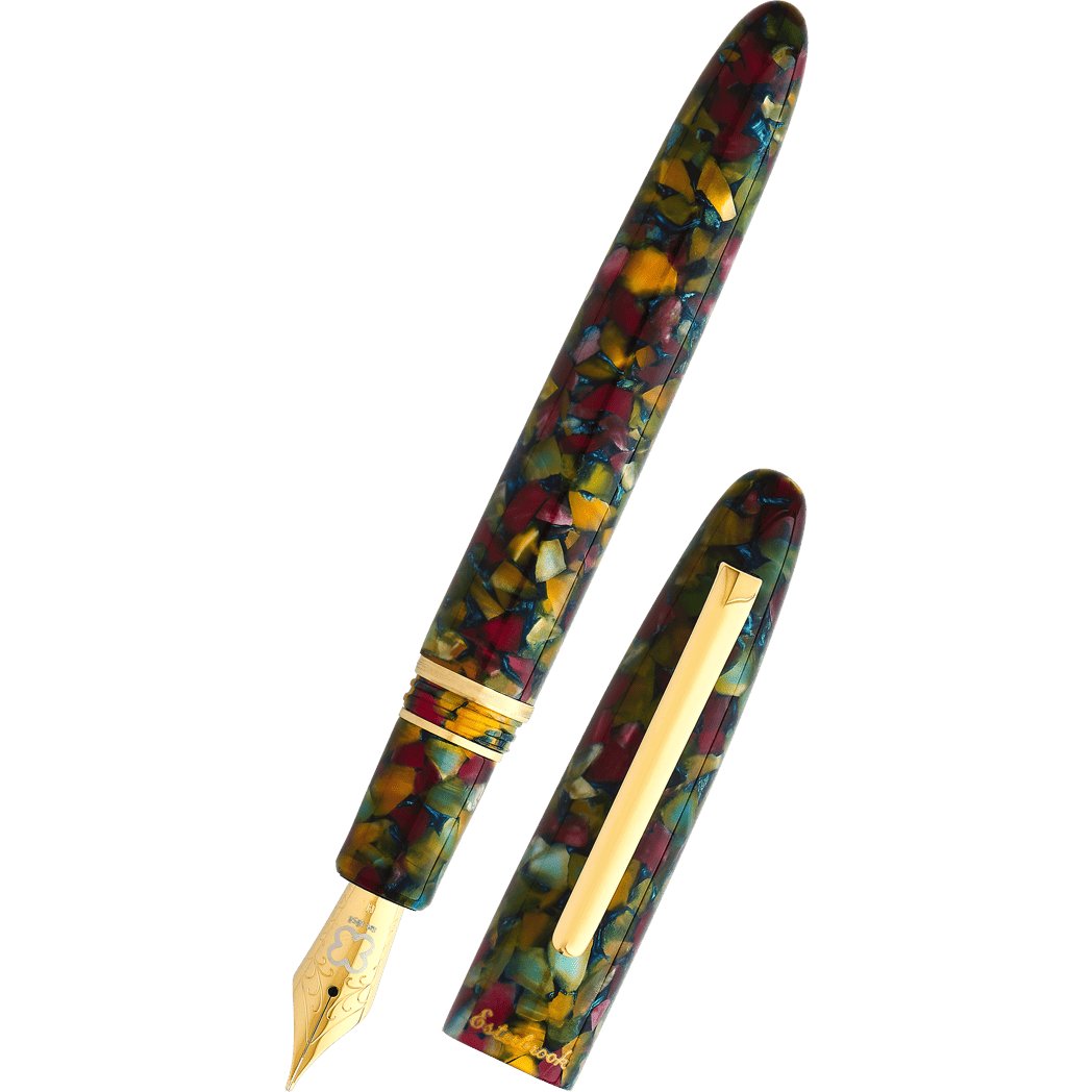 Esterbrook Estie Fountain Pen - Botanical Garden - Gold (Standard)-Pen Boutique Ltd