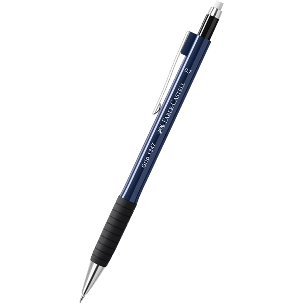Faber-Castell Grip 1347 Mechanical Pencil - Blue - 0.7mm - Pen Boutique Ltd