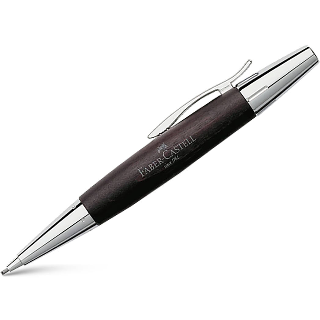 Faber-Castell Design E-Motion Pencil Pearwood Dark Brown-Pen Boutique Ltd