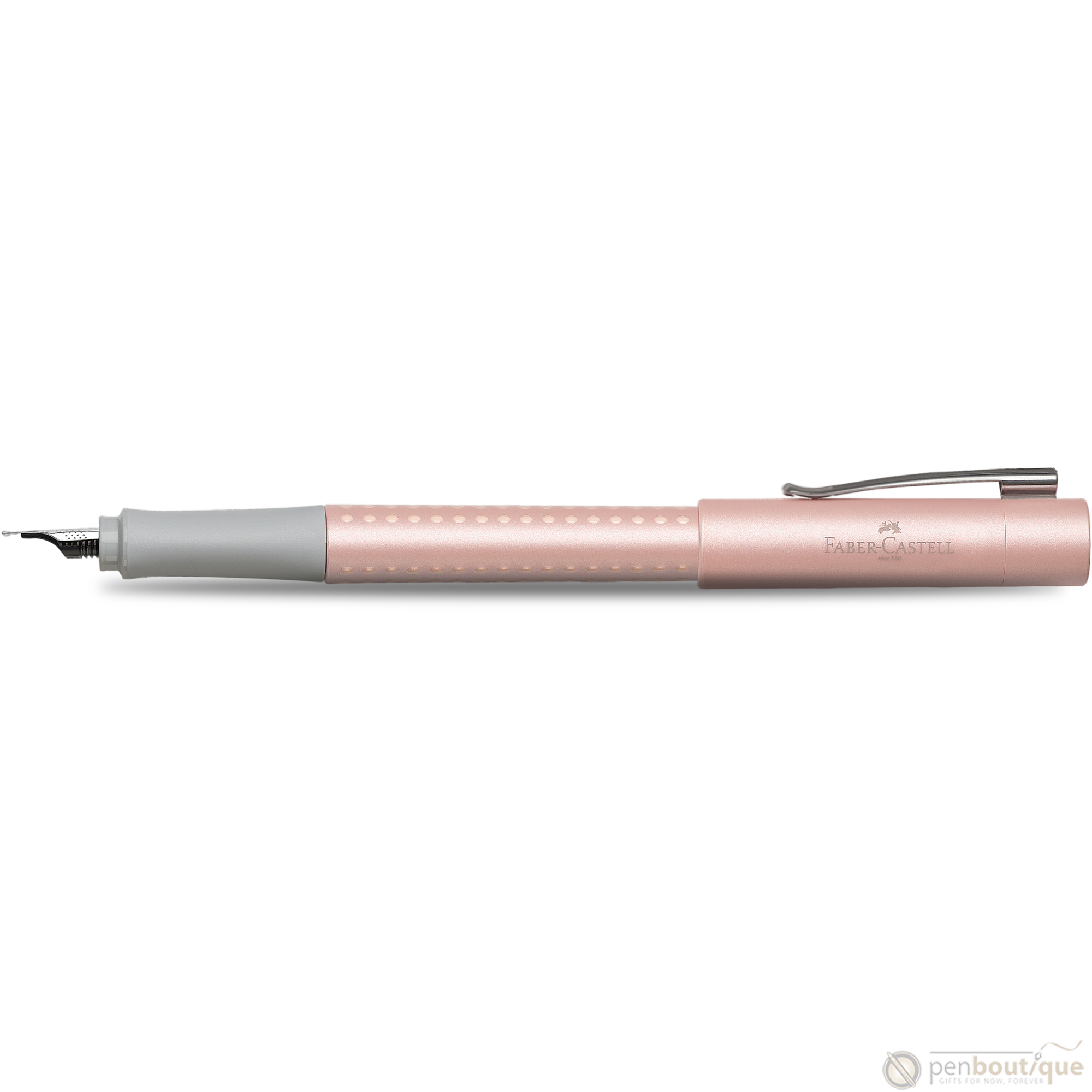 Faber Castell Grip Fountain Pen - Pearl Rose-Pen Boutique Ltd