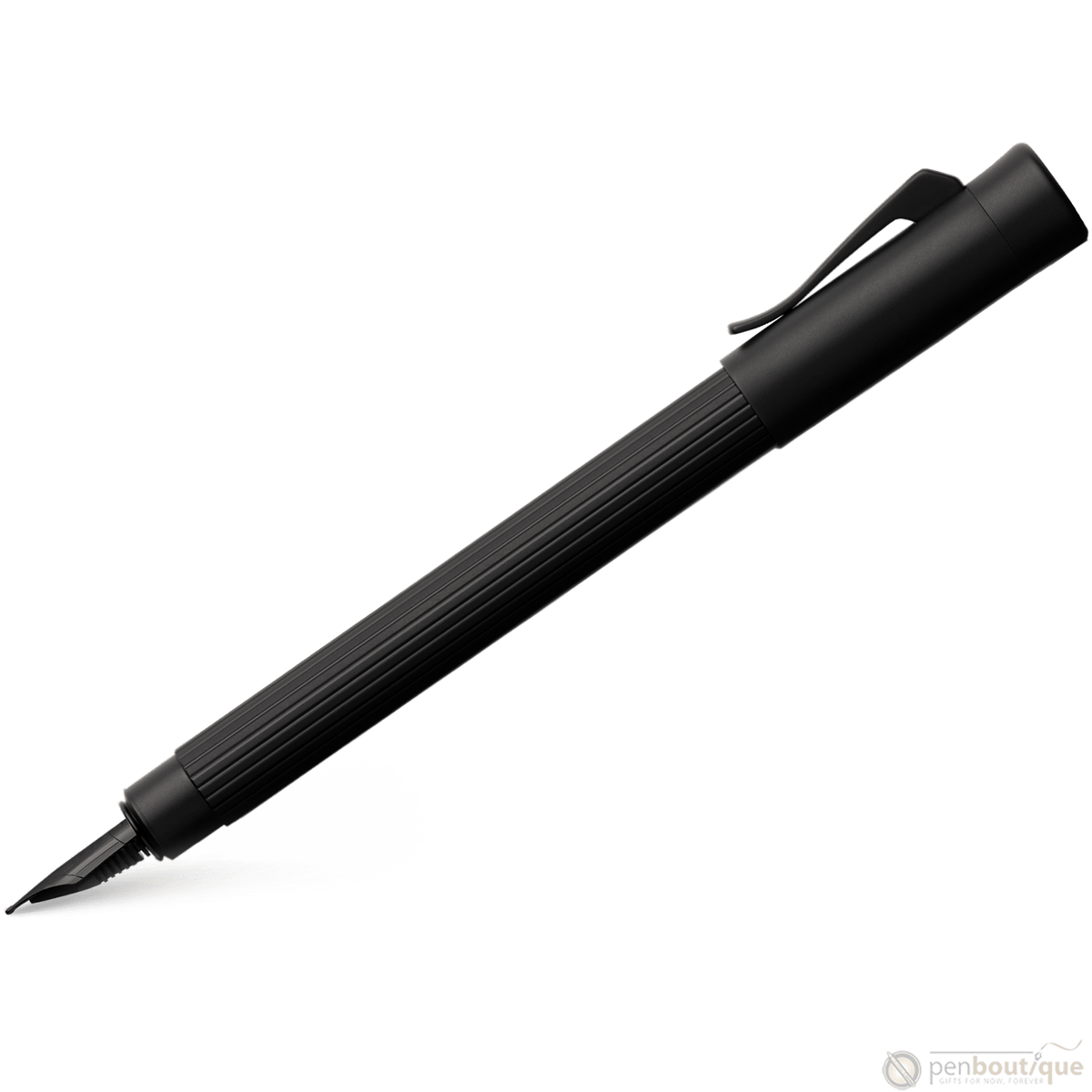 Graf Von Faber-Castell Tamitio Fountain Pen - Black Edition - Pen Boutique Ltd