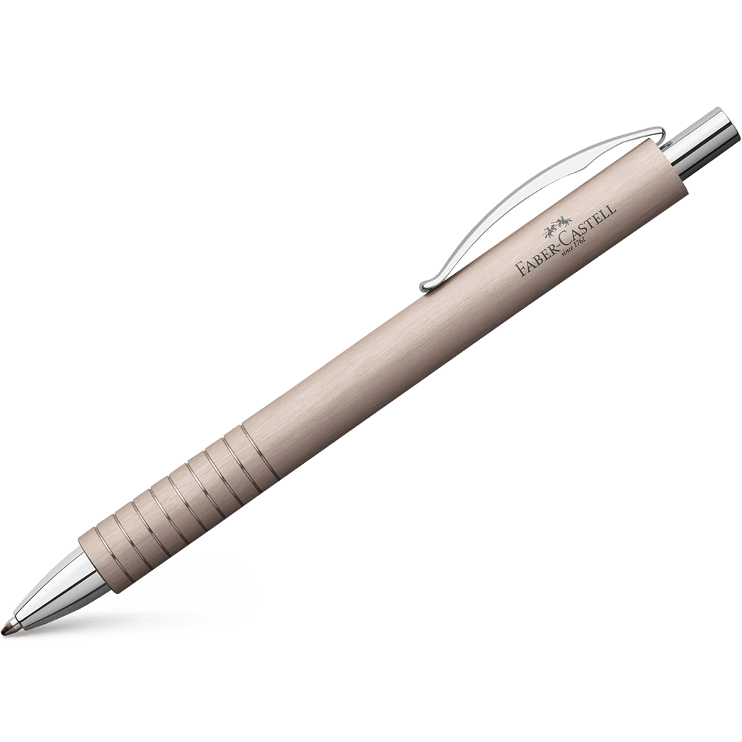 Faber-Castell Essentio Ballpoint Pen - Aluminum Rose - Pen Boutique Ltd