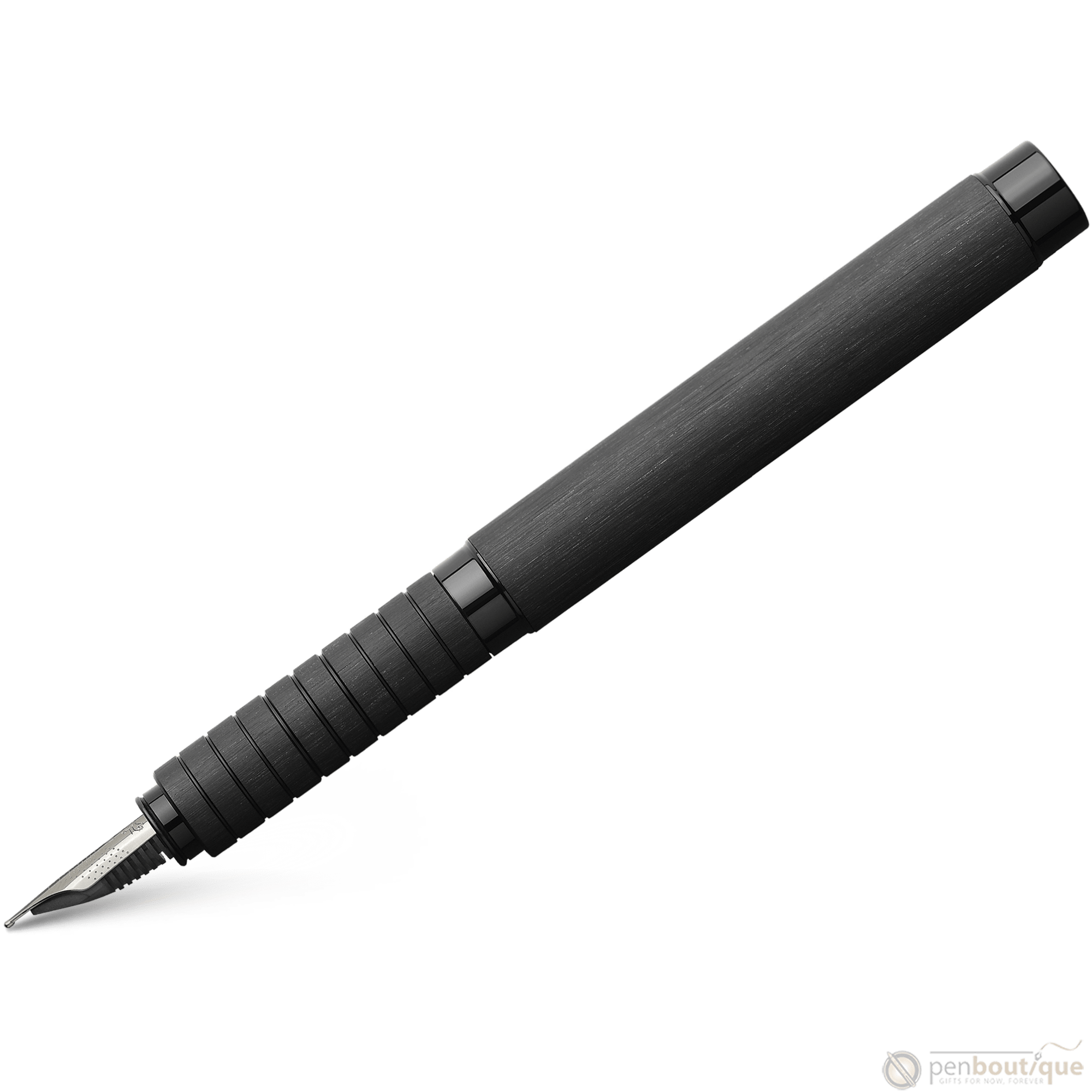Faber-Castell Essentio Fountain Pen - Aluminum Black - Pen Boutique Ltd