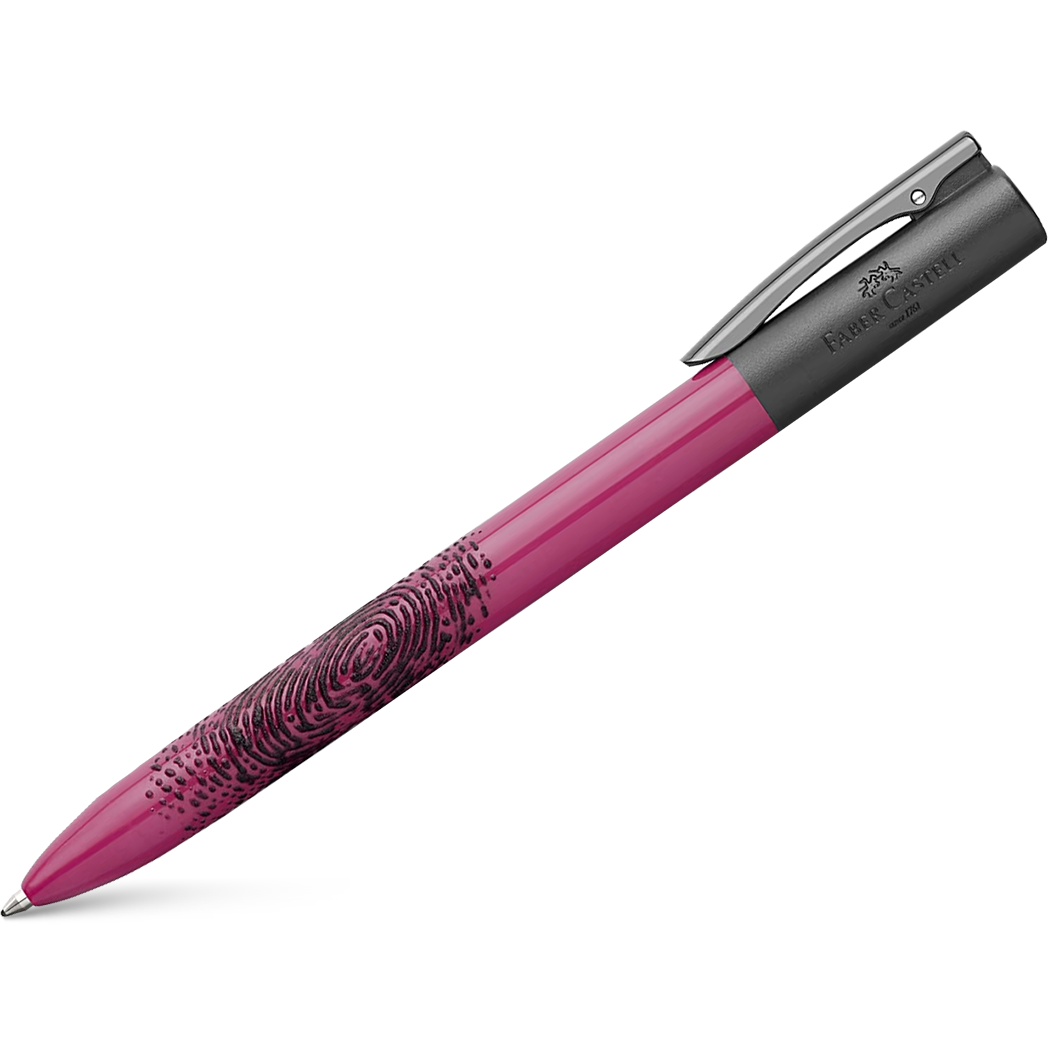 Faber-Castell WRITink "Print" Pink Ballpoint Pen-Pen Boutique Ltd