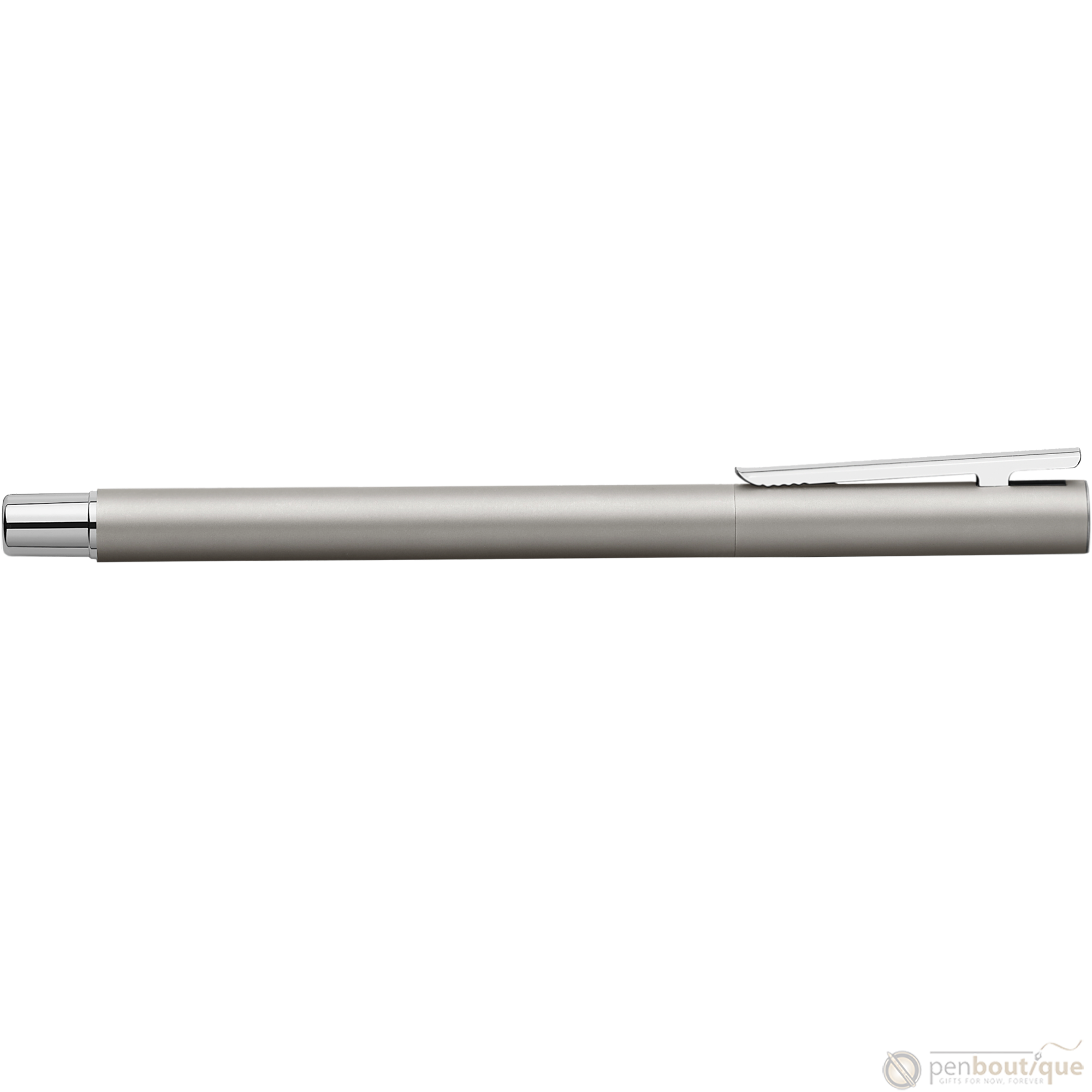 Faber Castell NEO Slim Fountain Pen - Matte Stainless Steel-Pen Boutique Ltd