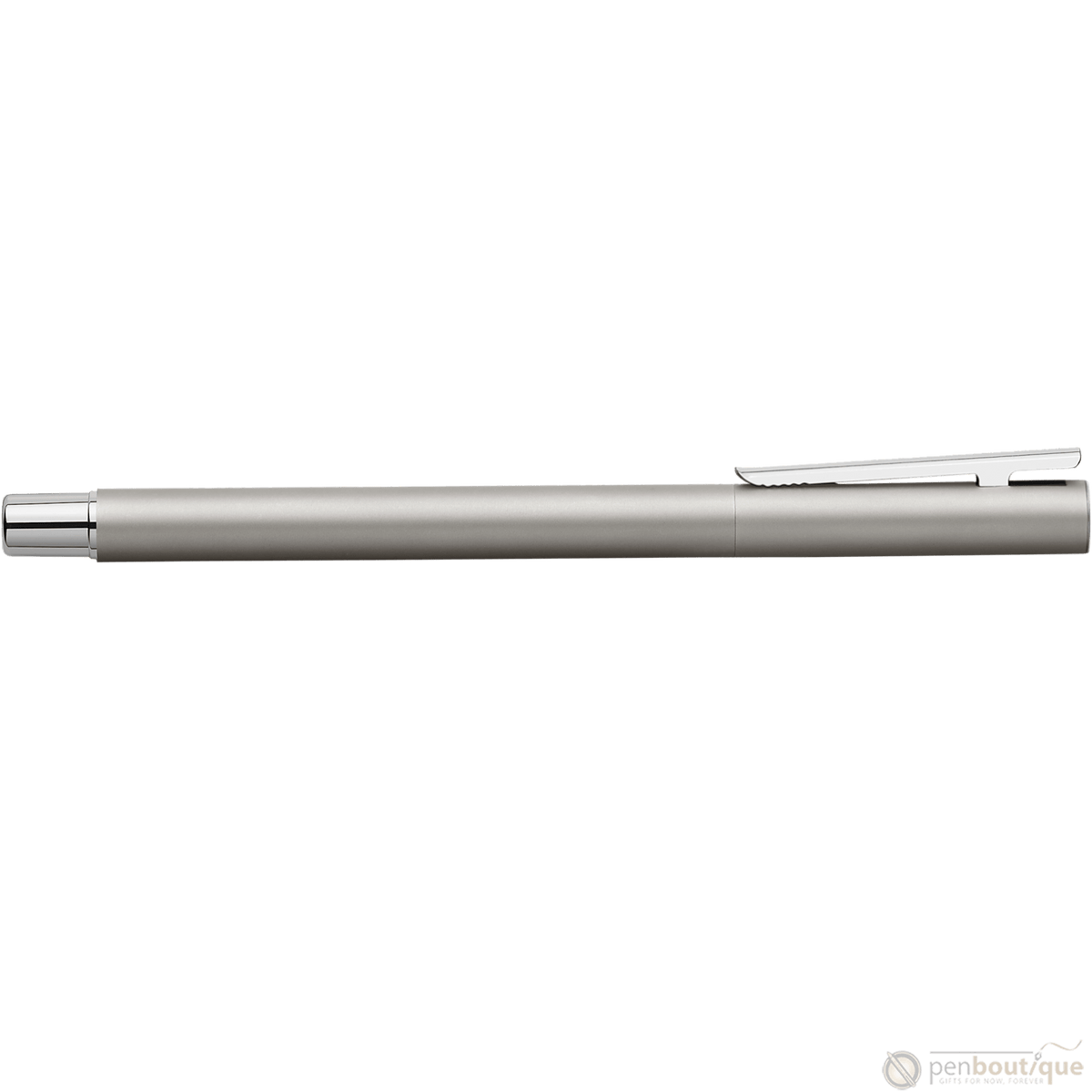 Faber-Castell NEO Slim Fountain Pen - Matte Stainless Steel - Pen Boutique Ltd