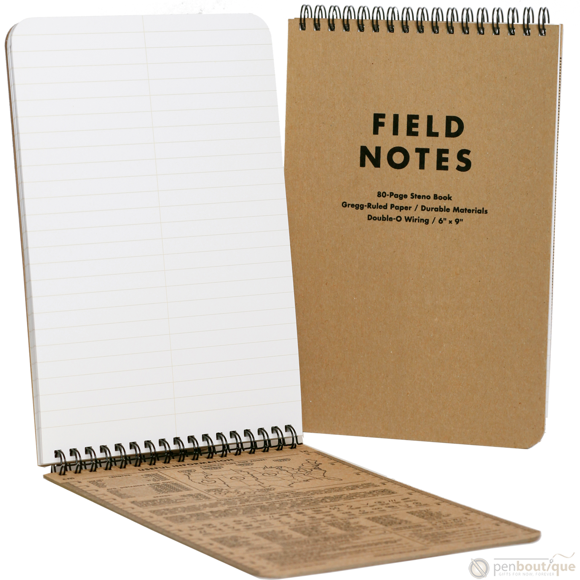 Field Notes Steno Pad 6" × 9"-Pen Boutique Ltd