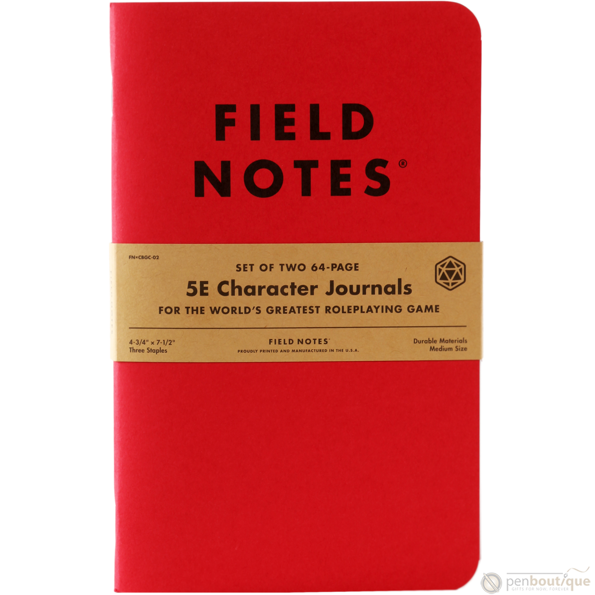 Field Notes Brand 5E Character Journal-Pen Boutique Ltd