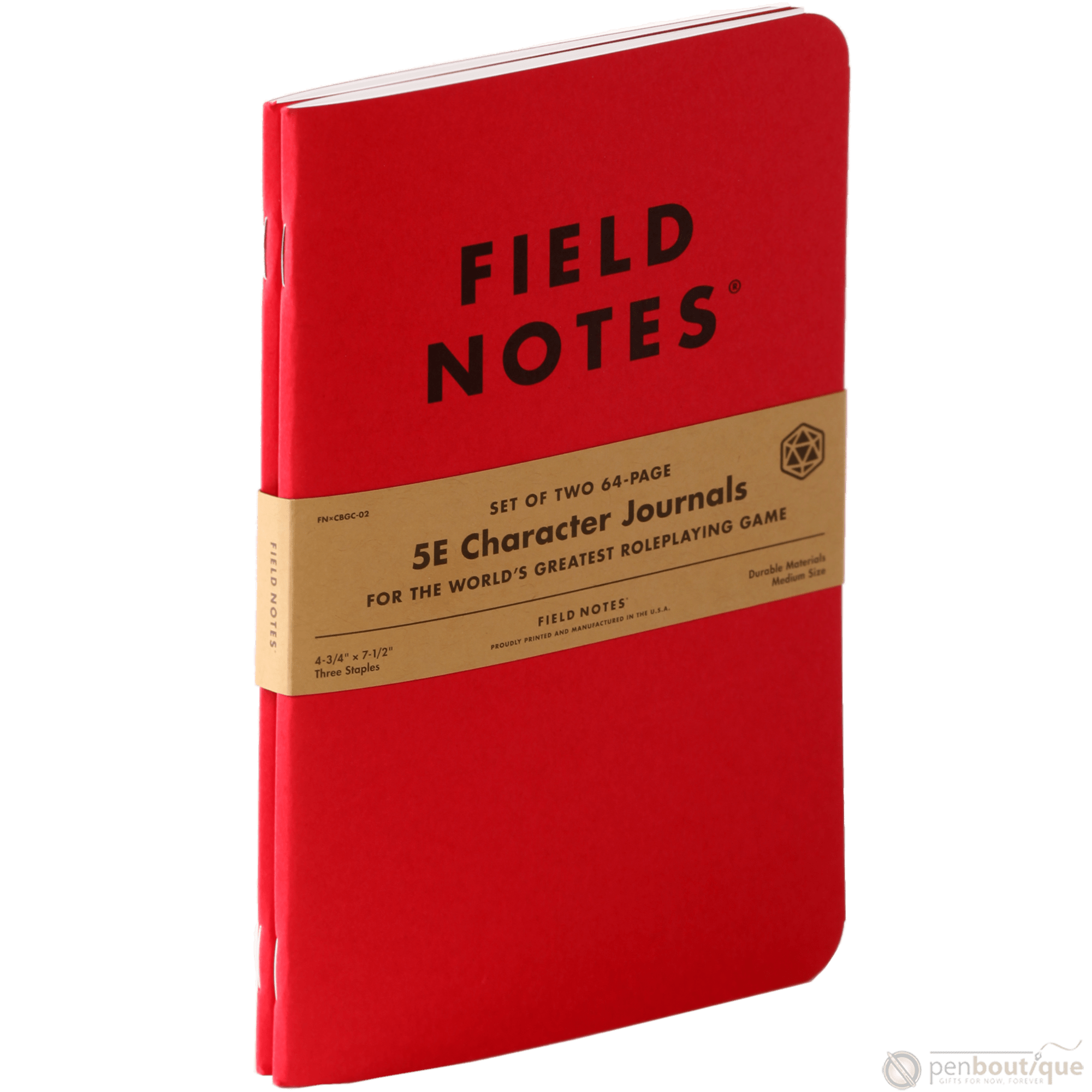 Field Notes Brand 5E Character Journal - Pen Boutique Ltd