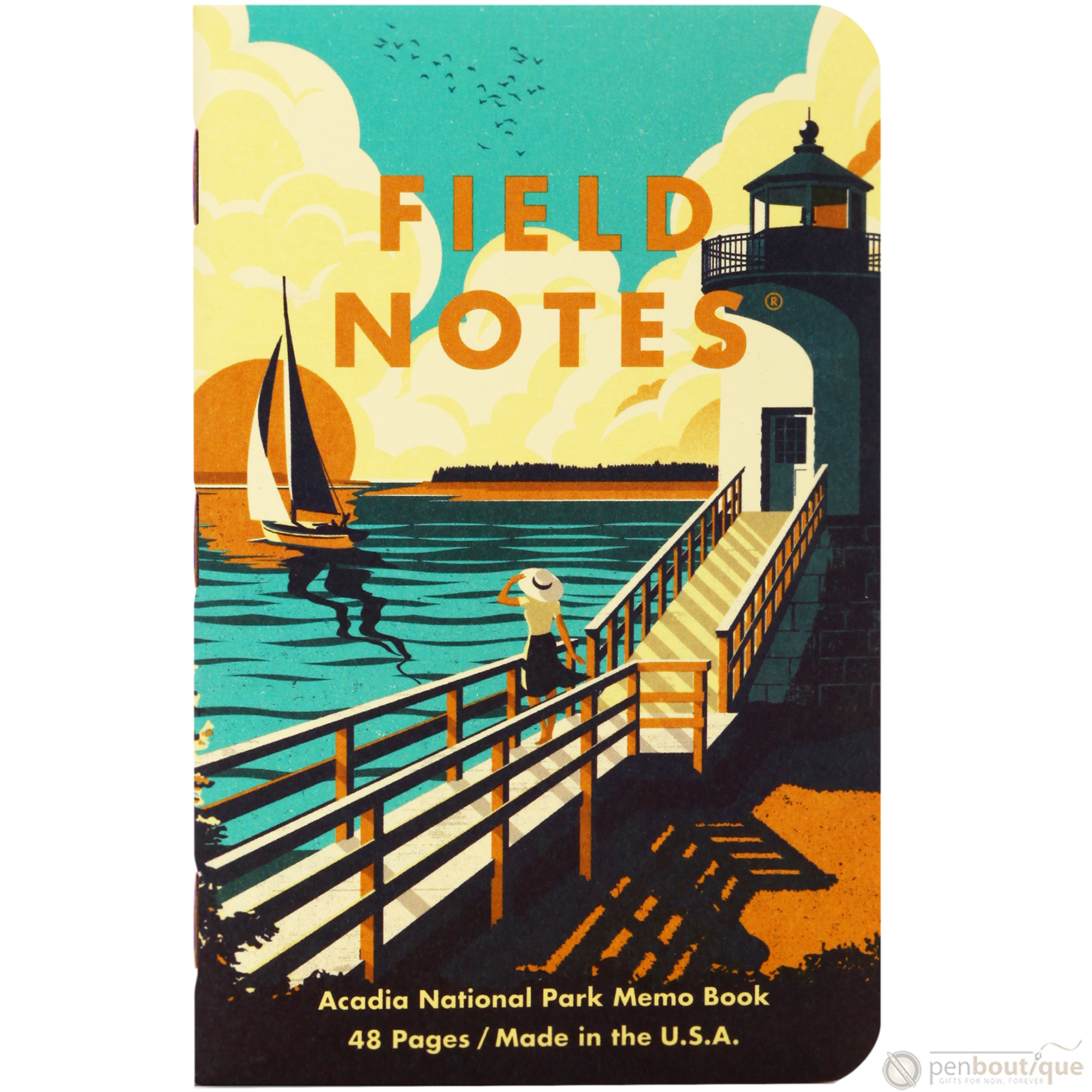 Field Notes Summer National Parks Edition 3-pack 3.5" x 5.5"-Pen Boutique Ltd