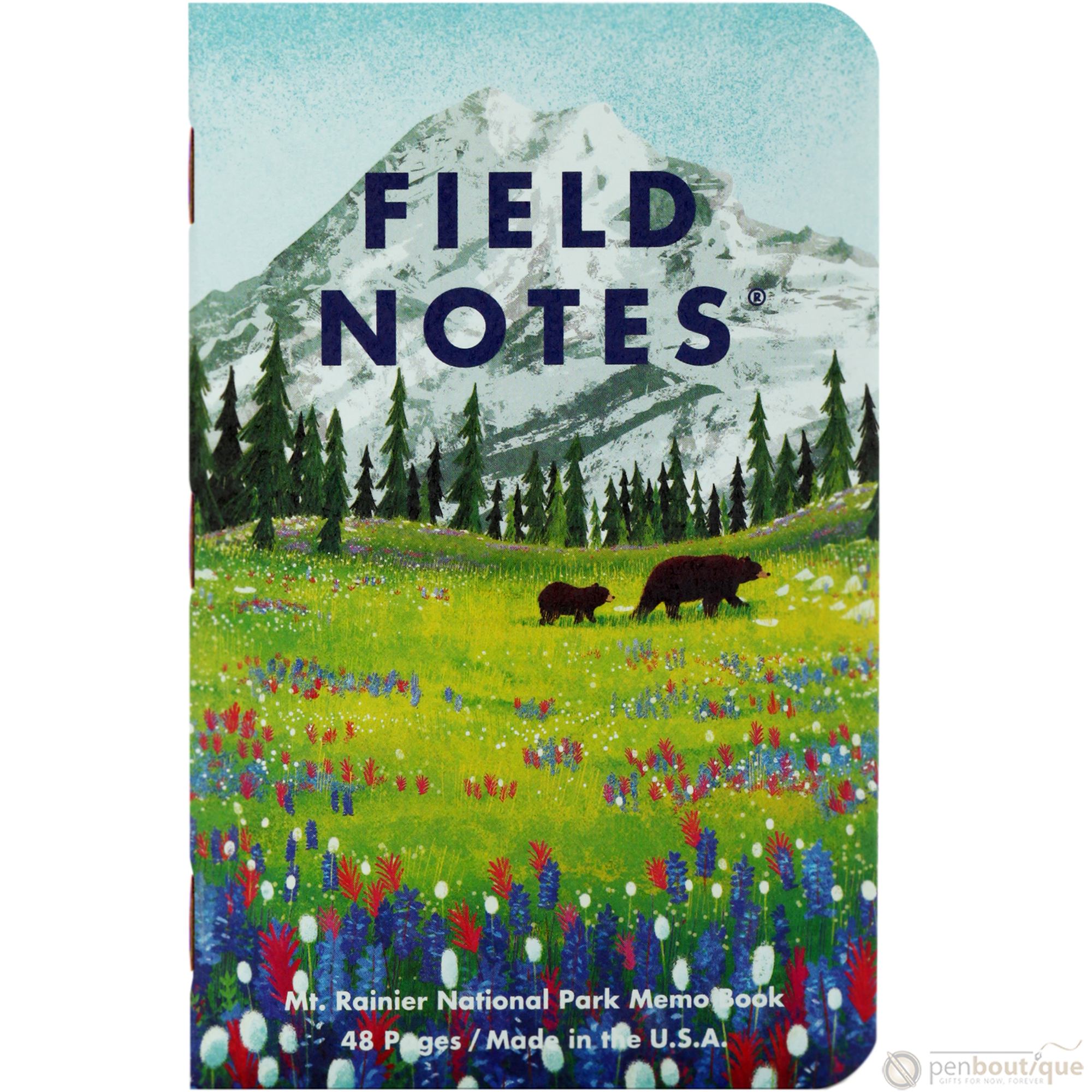 Field Notes Summer National Parks Edition 3-pack 3.5" x 5.5"-Pen Boutique Ltd