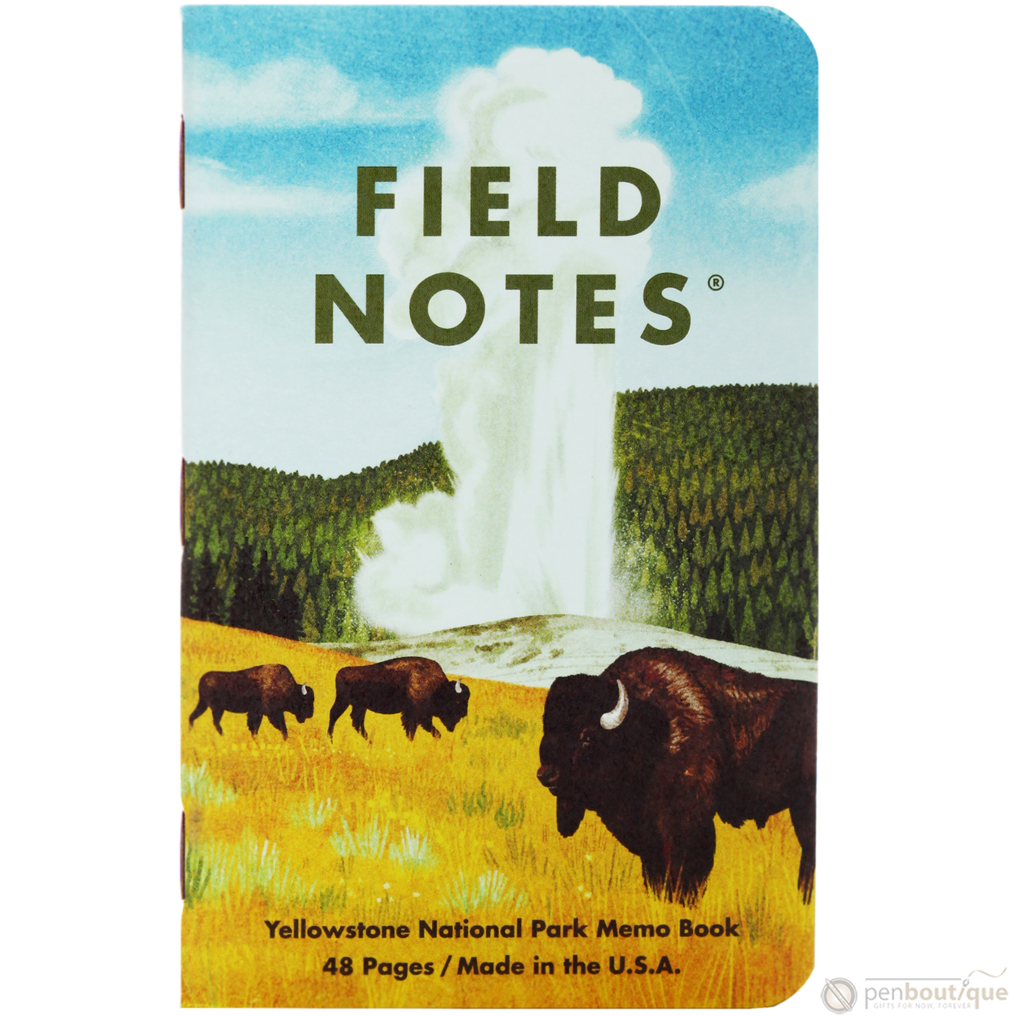 Field Notes Summer National Parks Edition 3-pack 3.5" x 5.5"-Pen Boutique Ltd
