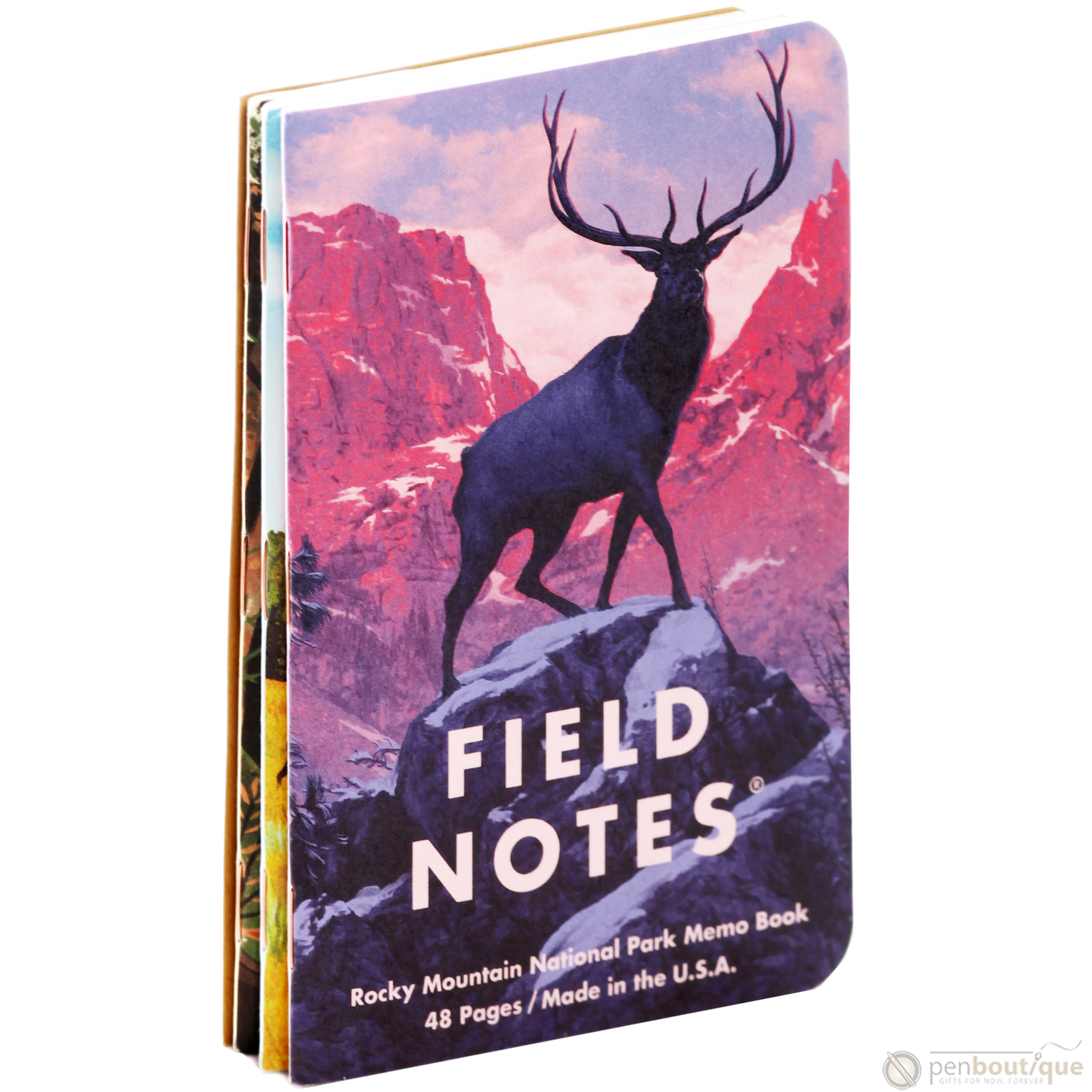 Field Notes Summer National Parks Edition 3-pack 3.5" x 5.5"-Pen Boutique Ltd