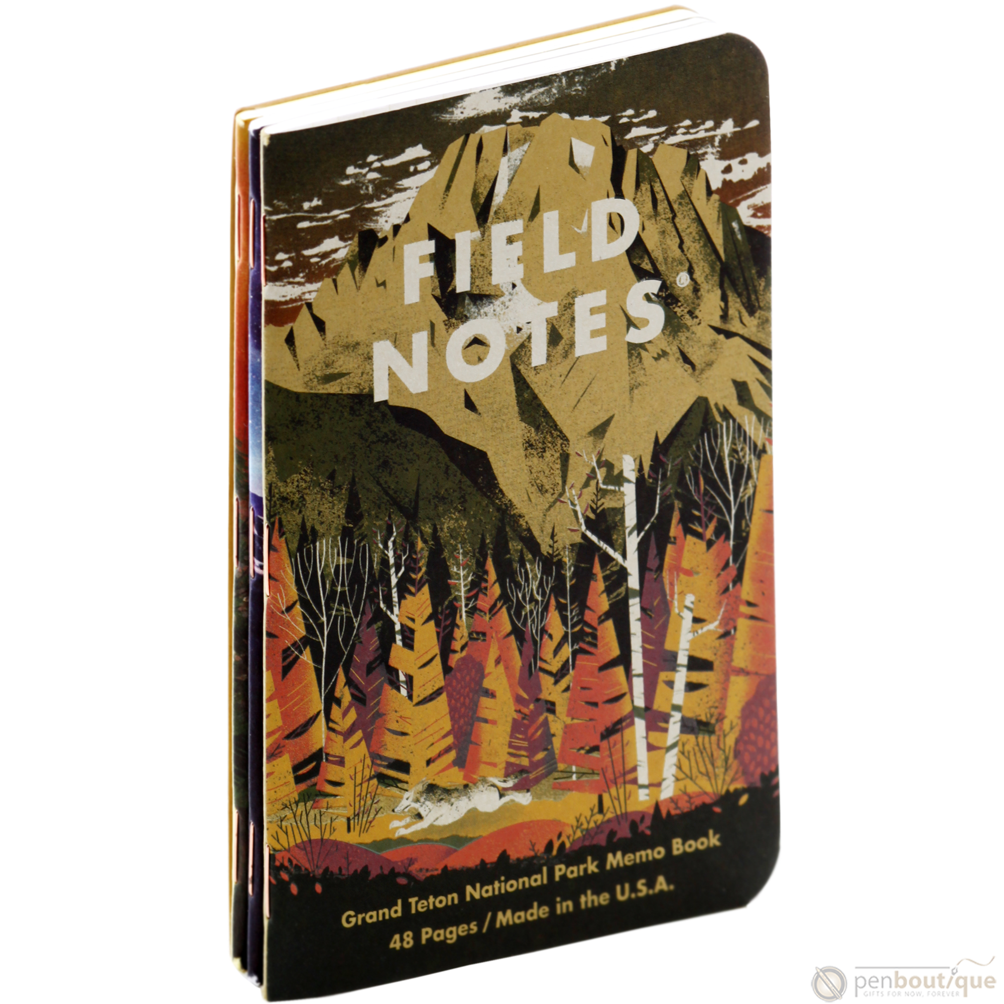 Field Notes Summer National Parks Edition 3-pack 3.5" x 5.5"-Pen Boutique Ltd