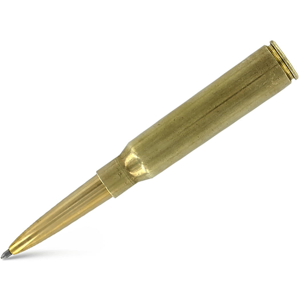 Fisher Space 338 Cartridge Brass Bullet Ballpoint Pen - Pen Boutique Ltd