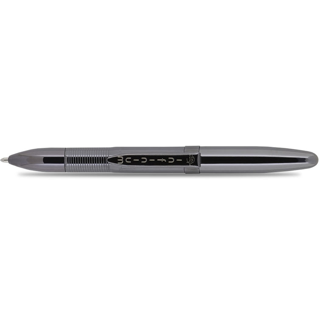 Fisher Space Infinium Titanium Nitride Ballpoint Pen with blue ink - Black-Pen Boutique Ltd