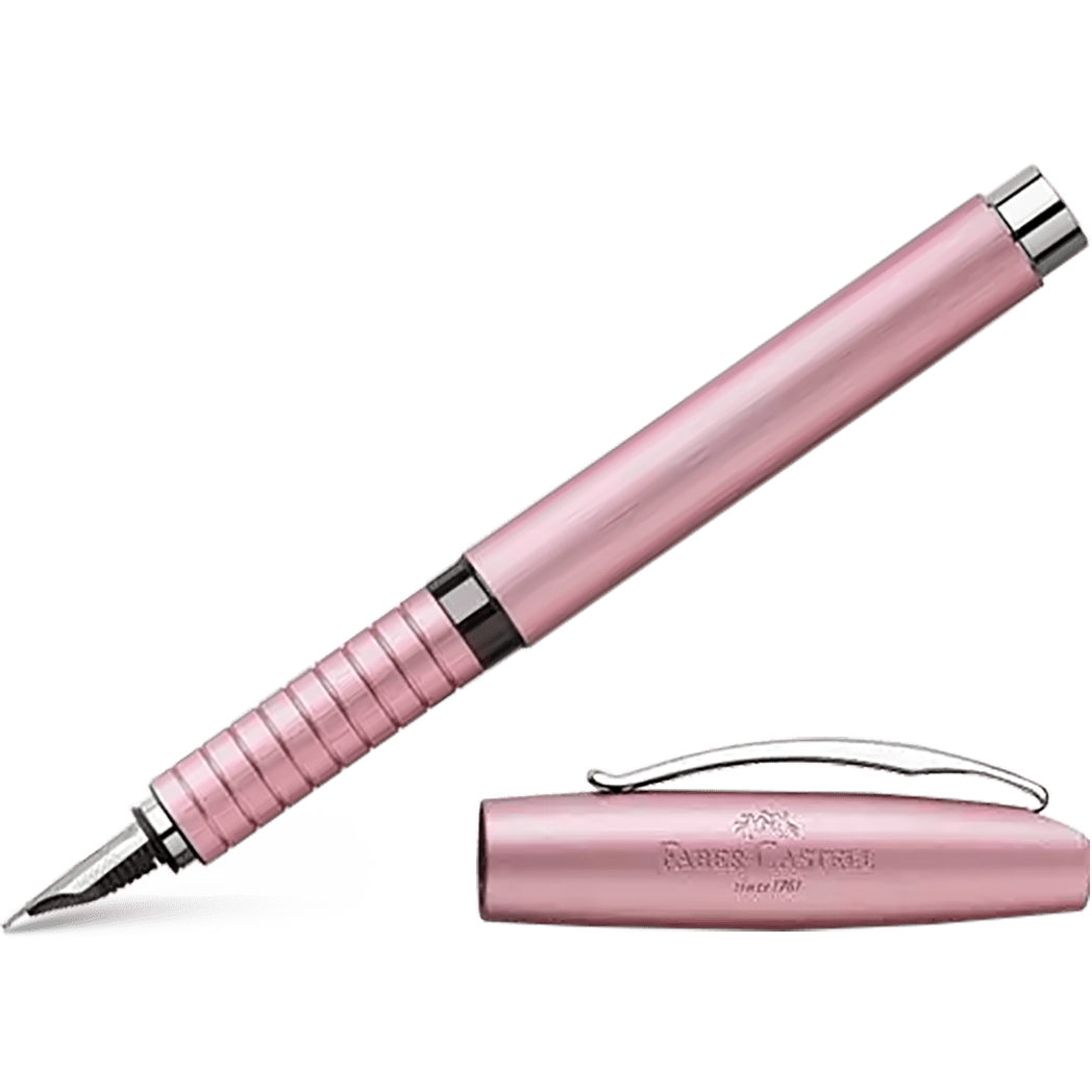 Faber-Castell Essentio Fountain Pen - Aluminum Rose - Pen Boutique Ltd