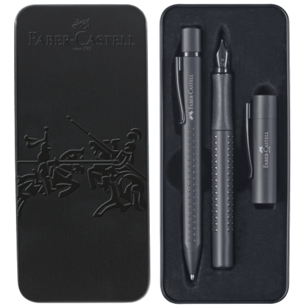 Faber - Castell Grip 2011 Set - Black Edition - Pen Boutique Ltd