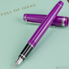 Pilot Falcon Fountain Pen - Plum Purple - Rhodium Trim-Pen Boutique Ltd