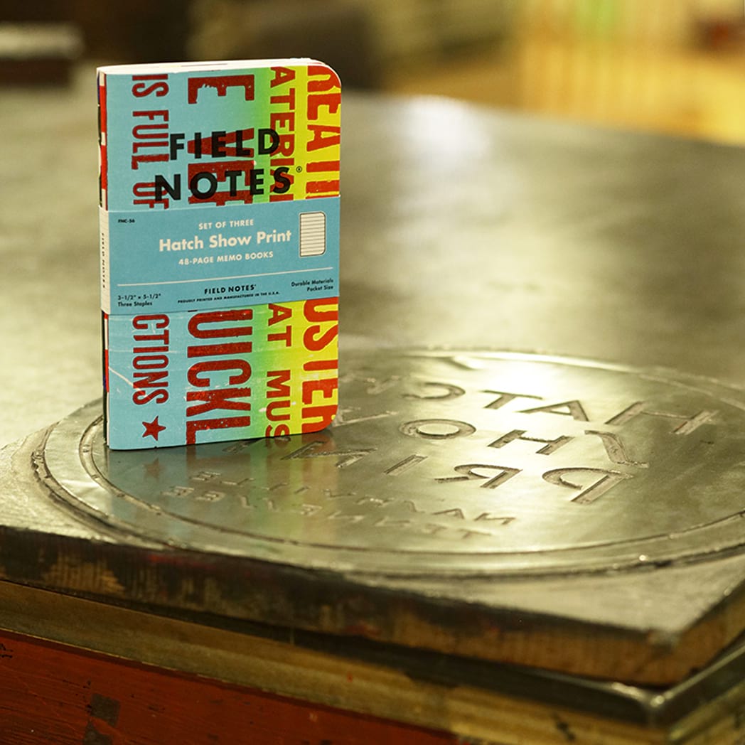 Field Notes Fall 2022 Edition Notebook - The Hatch Show Print (Limited Edition)-Pen Boutique Ltd