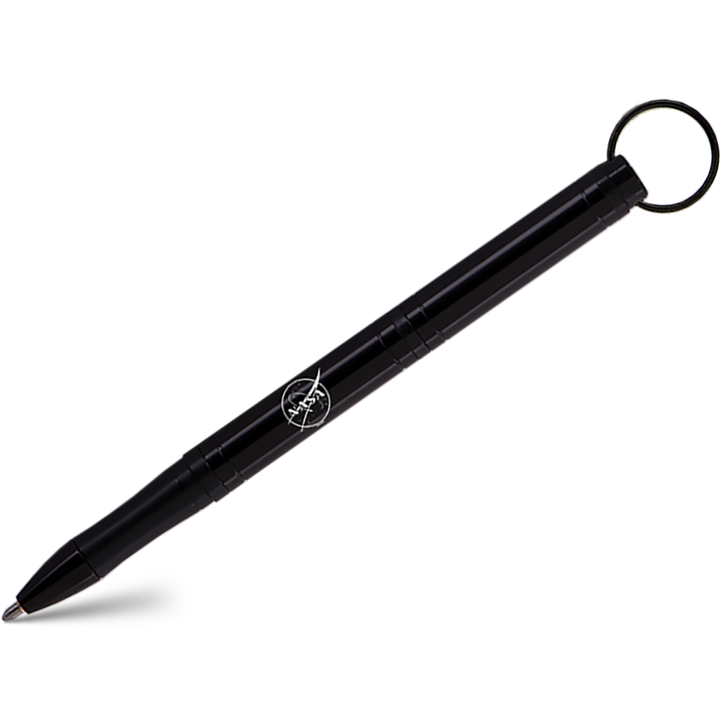 Fisher Space Backpacker Space Pen - Black NASA Logo-Pen Boutique Ltd