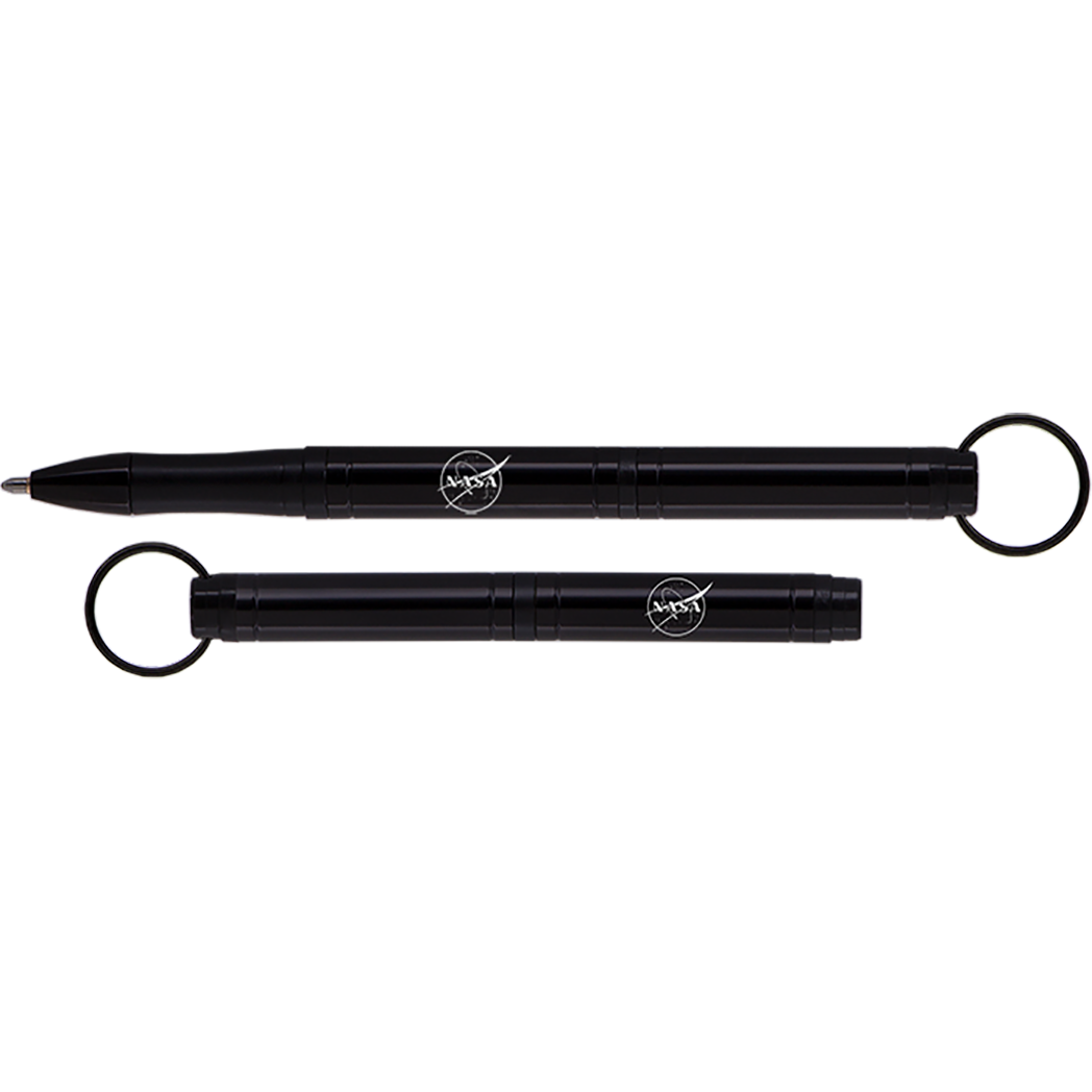 Fisher Space Backpacker Space Pen - Black NASA Logo-Pen Boutique Ltd