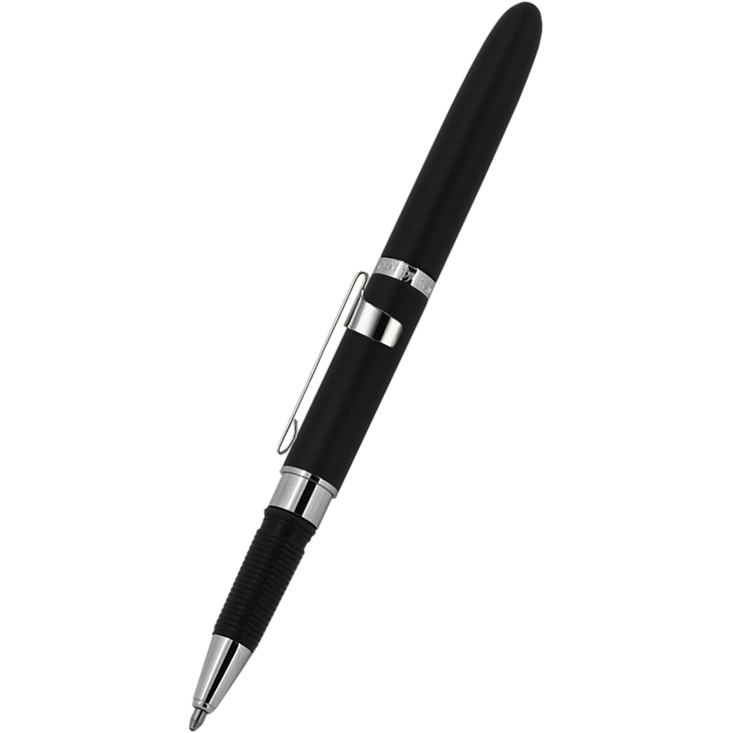 Fisher Space Matte Black Bullet Grip Space Pen with Silver Clip and Stylus-Pen Boutique Ltd