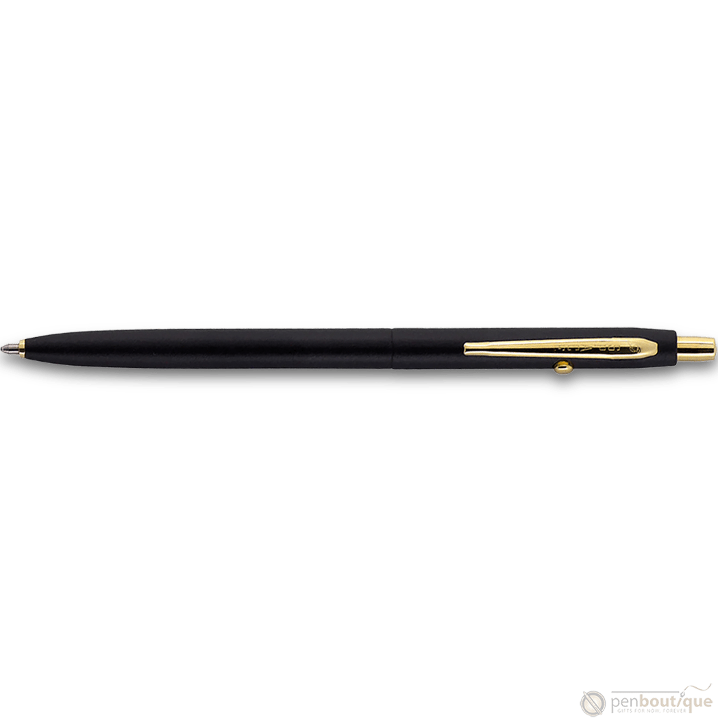 Fisher Space Pen Matte Black Shuttle Ballpoint Pen - Pen Boutique Ltd