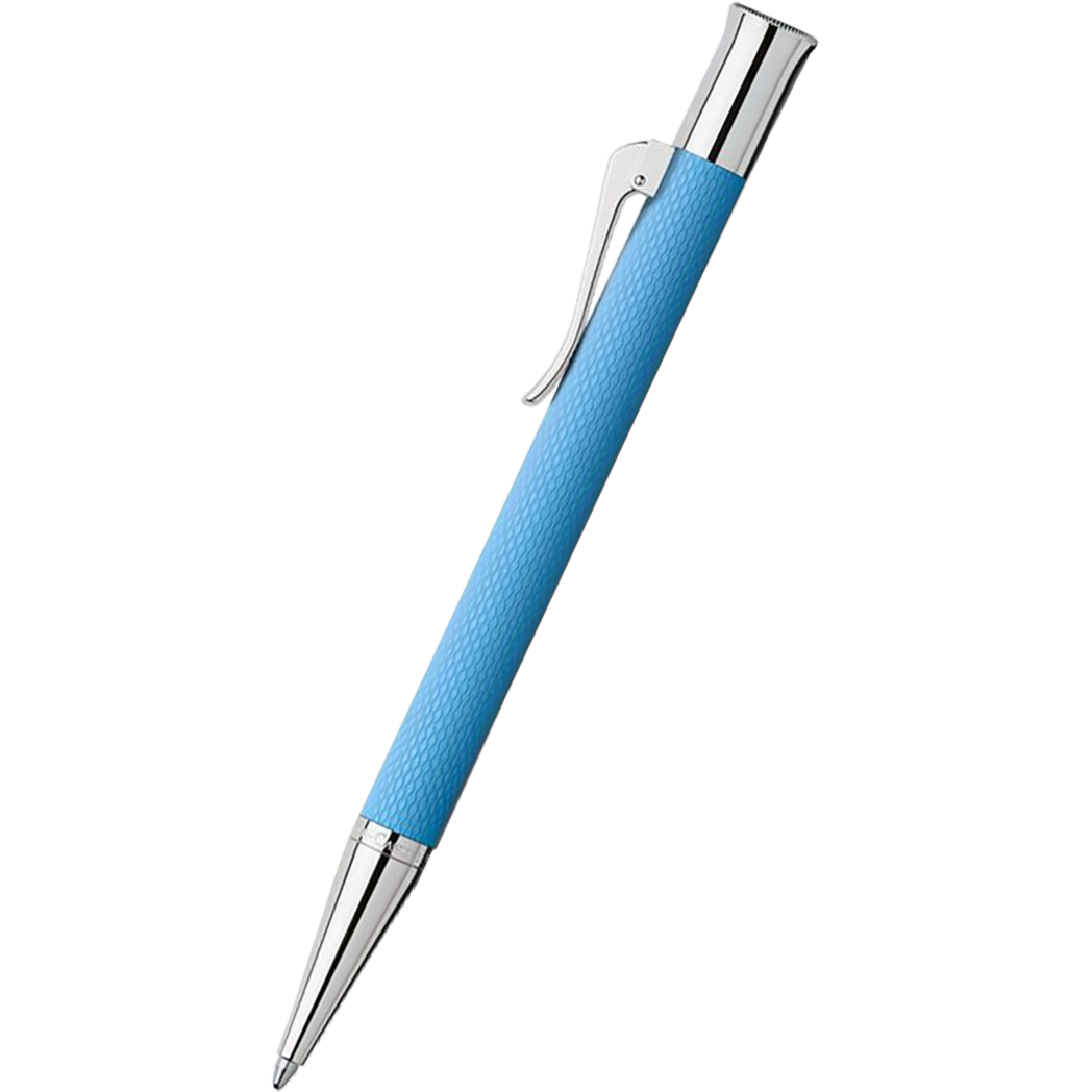 Graf Von Faber-Castell Guilloche Ballpoint Pen - Gulf Blue-Pen Boutique Ltd