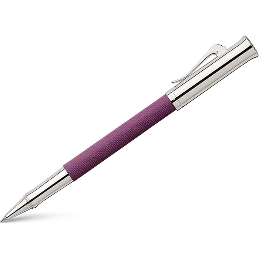 Graf Von Faber-Castell Guilloche Rollerball Pen - Violet Blue-Pen Boutique Ltd