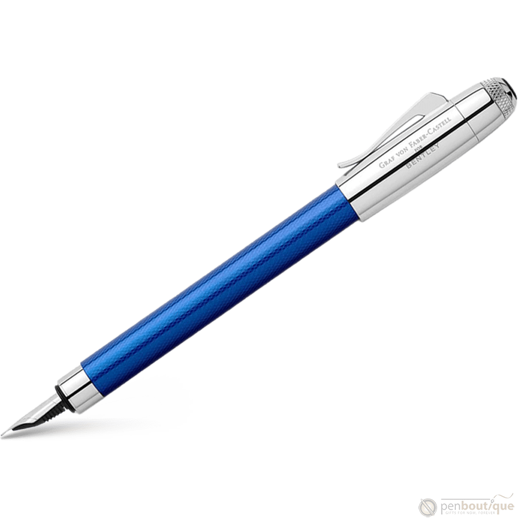 Graf von Faber-Castell Bentley Fountain Pen - Sequin Blue - Pen Boutique Ltd