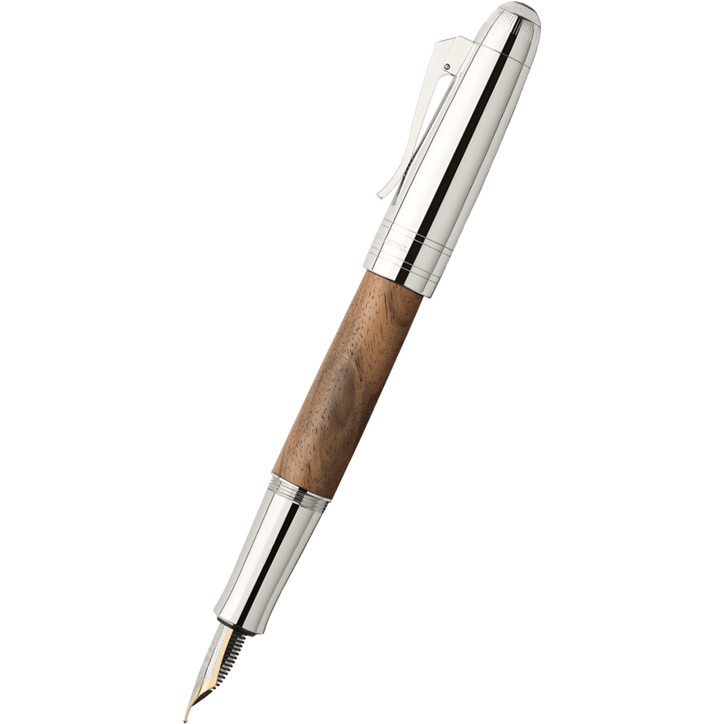 Graf von Faber-Castell Classic Fountain Pen - Magnum Walnut-Pen Boutique Ltd