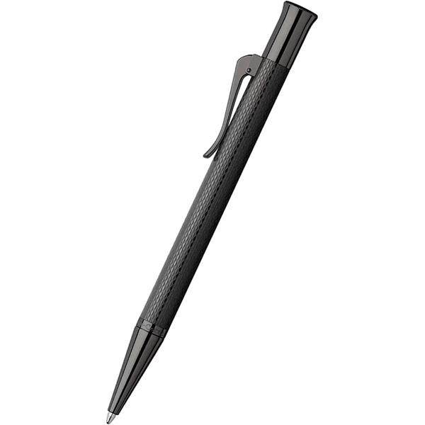 Graf Von Faber-Castell Guilloche Ballpoint Pen - Black Edition-Pen Boutique Ltd