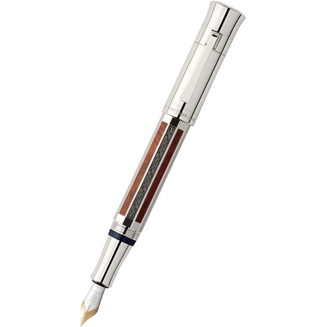 Graf Von Faber-Castell Pen of the Year 2017 Vikings Platinum Fountain Pen-Pen Boutique Ltd
