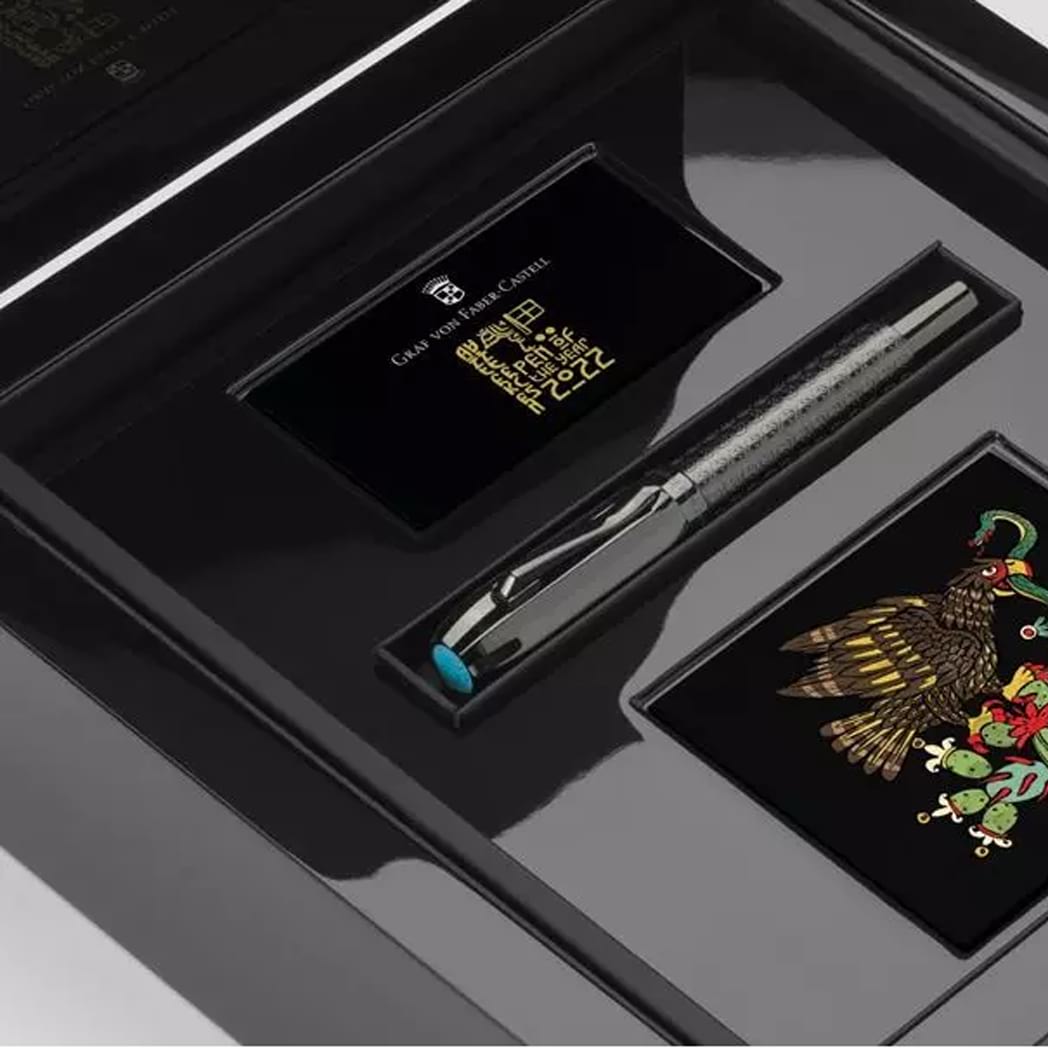 Graf Von Faber-Castell Pen of the Year 2022 Fountain Pen - The Aztecs-Pen Boutique Ltd