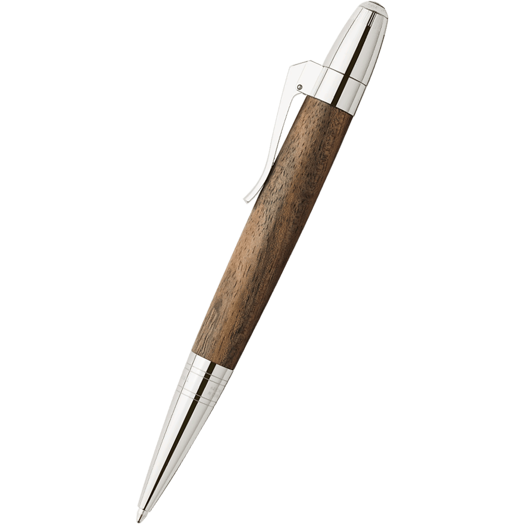 Graf von Faber-Castell Classic Ballpoint Pen - Magnum Walnut-Pen Boutique Ltd