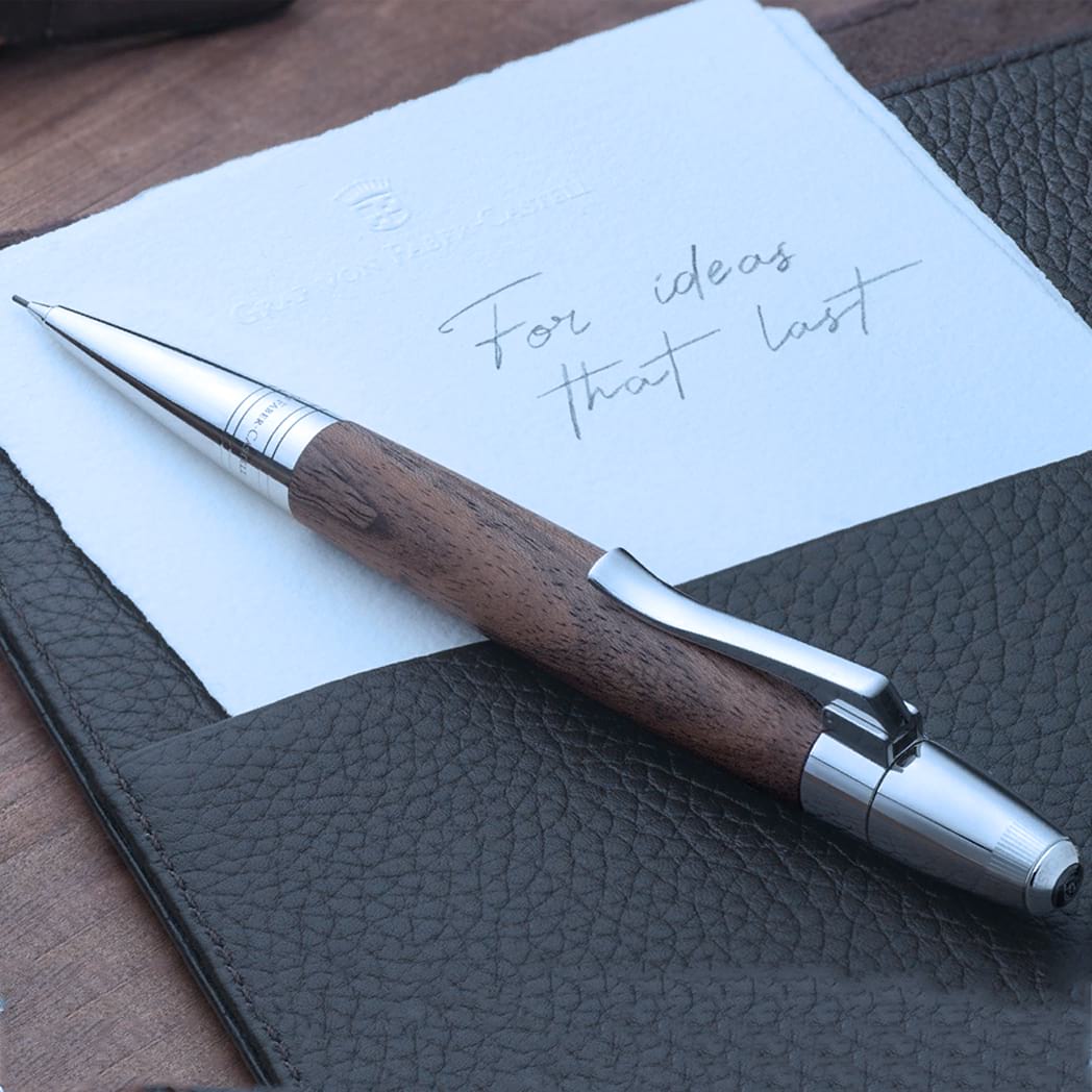 Graf von Faber-Castell Classic Propelling Pencil - Magnum Walnut-Pen Boutique Ltd