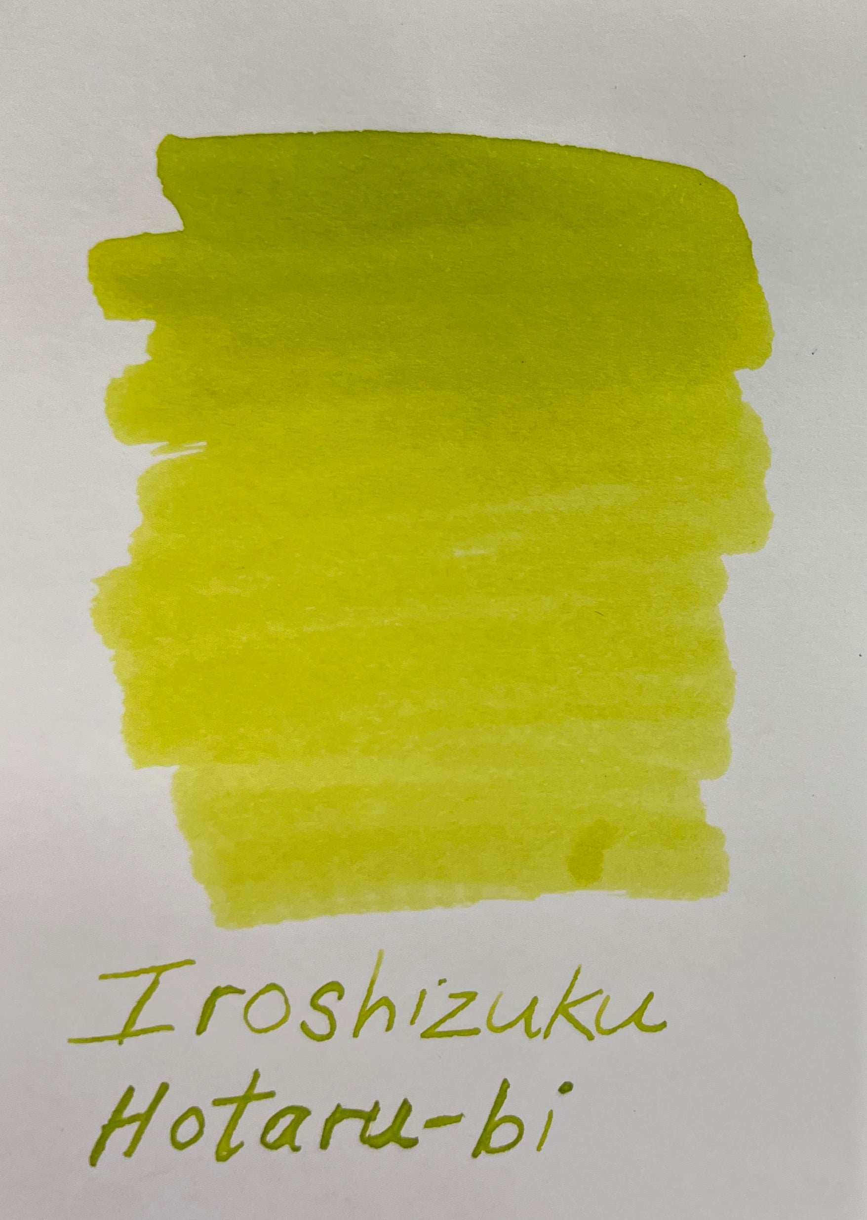 Pilot Iroshizuku Light of Fireflies (Hotaru-Bi) Ink Bottle-Pen Boutique Ltd