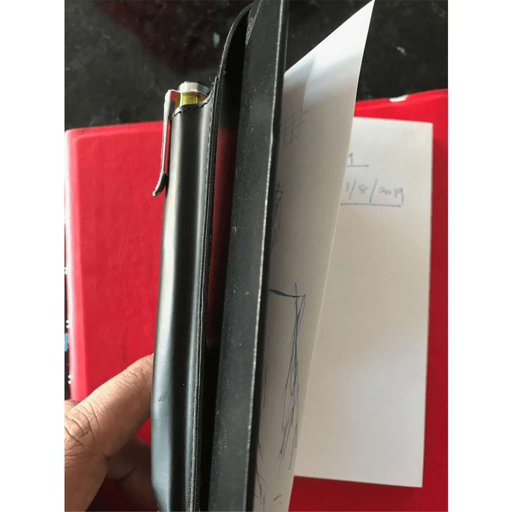 Itoya ProFolio Journal Sidekick - Black - Pen Boutique Ltd
