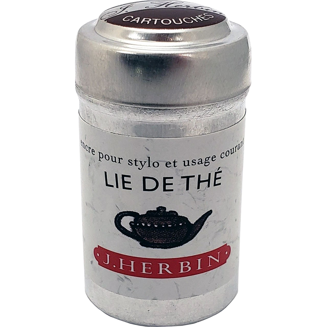 J. Herbin Fountain Pen Lie De The Ink Cartridge-Pen Boutique Ltd