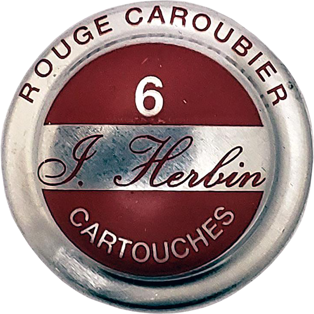 J. Herbin Fountain Pen Rouge Caroubier Ink Cartridge-Pen Boutique Ltd