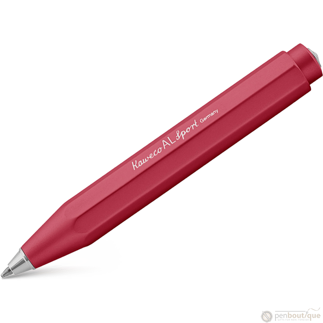 Kaweco AL Sport Ballpoint Pen - Red - Pen Boutique Ltd